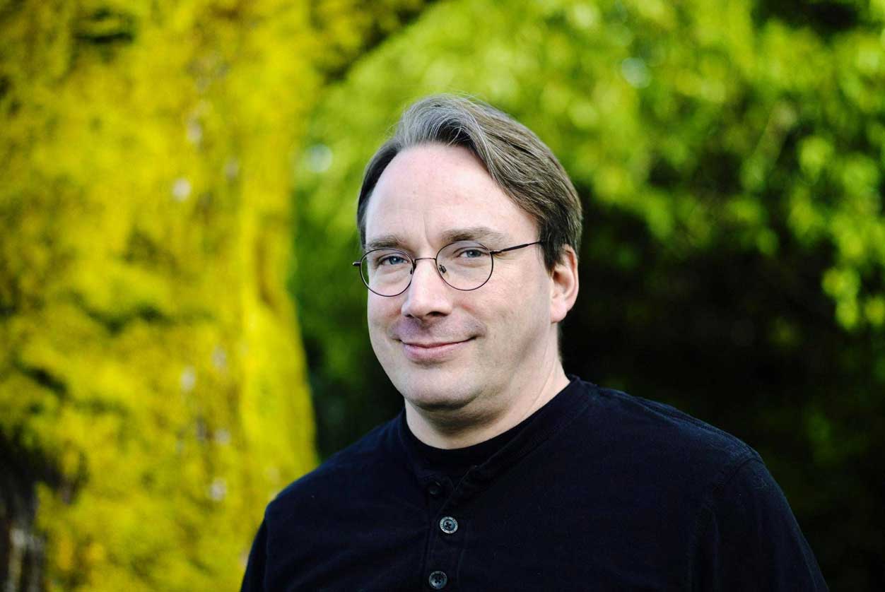 Portrait de Linus Torvalds